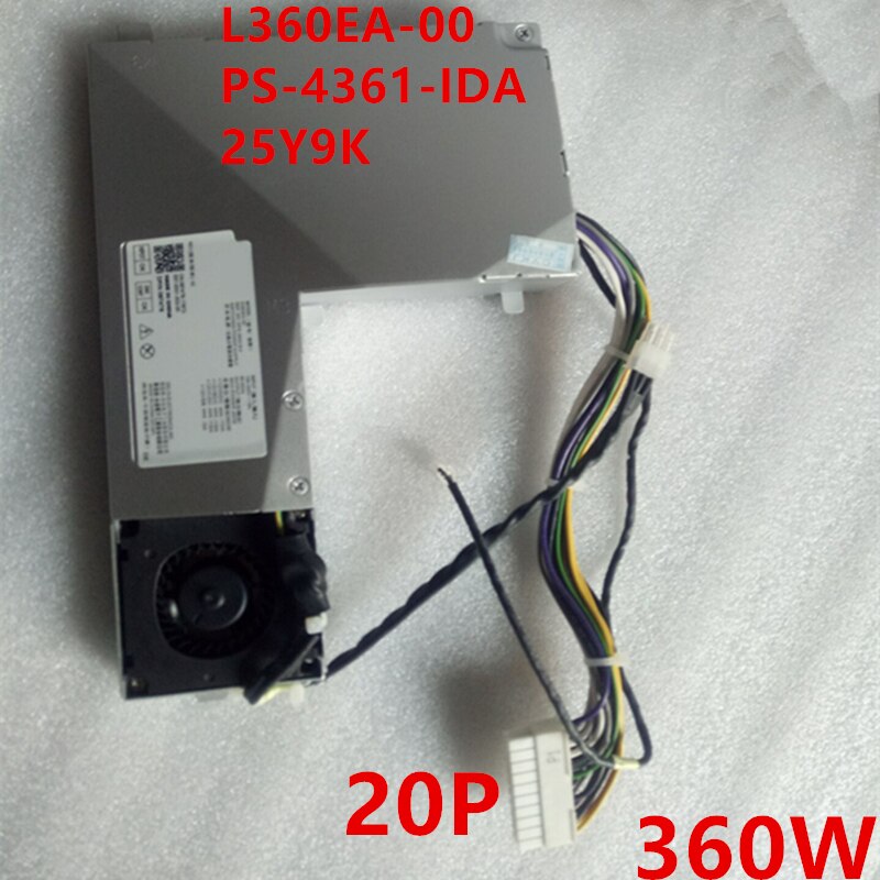 New Original PSU Power Supply Dell XPS 7760 Precision 5720 360W Power Supply L360EA-00 PS-4361-IDA 25Y9K L360E0-00 DPS-360HB A D360EA-00