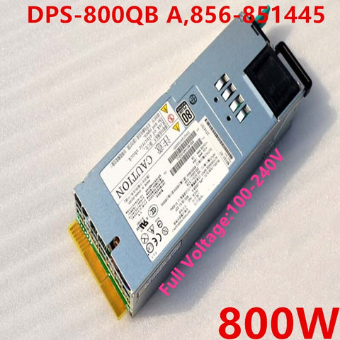 New Original PSU For Delta 800W Switching Power Supply DPS-800QB A 856-851445