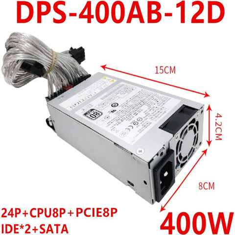 NEW Power Supply  Original PSU For Delta AIO FLEX NAS Small 1U K39 80plus Gold 400W Switching Power Supply DPS-400AB-12D