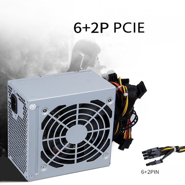 New Original PSU For Delta Active PFC With PCIE 6Pin 300W Silent Power Supply GPS-300KB B BS300