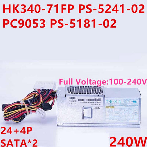 New Original PSU For Delta M75 91 70E 90P V220S 530 545 240W Switching Power Supply HK340-71FP PS-5241-02 PC9053 PS-5181-02