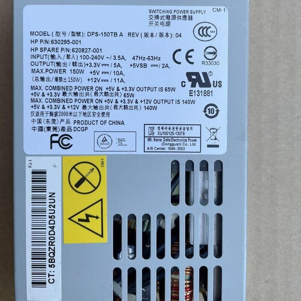 New Original PSU For Delta Small 1U 150W Switching Power Supply DPS-150TB A 630295-001 620827-001