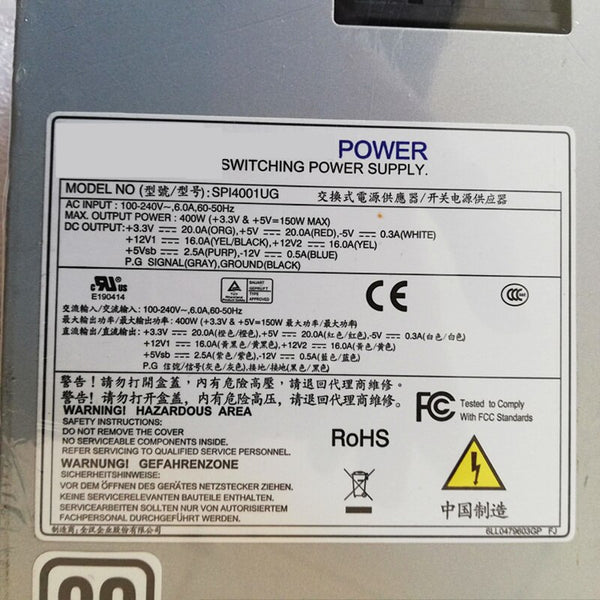 New Original PSU Power Supply FSP 1U 400W Switching Power Supply SPI4001UG