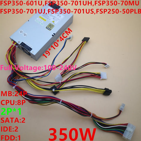 NEW Power Supply  Original PSU For FSP -5V 1U 350W Switching Power Supply FSP350-70MU FSP350-601U