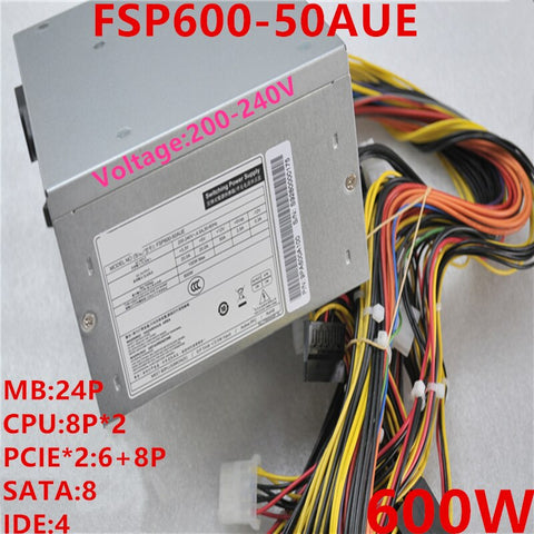 New Original PSU Power Supply FSP 600W Switching Power Supply FSP600-50AUE