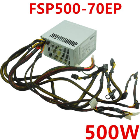 NEW Power Supply  Original PSU For FSP 80plus Bronze 500W Switching Power Supply FSP500-70EP