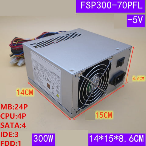 New Original PSU Power Supply FSP 80plus Bronze ATX -5V 300W Switching Power Supply FSP300-70PFL FSP250-70PFL