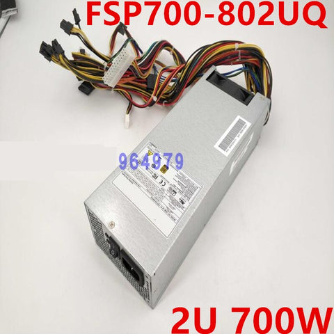 New Original PSU  Power Supply FSP 80plus Gold 2U PMBUS 700W Switching Power Supply FSP700-802UQ