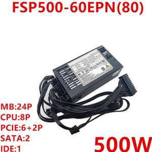 New Original PSU Power Supply FSP 80plus Silver AIO FLEX Small 1U K39 500W Switching Power Supply FSP500-60EPN(80)