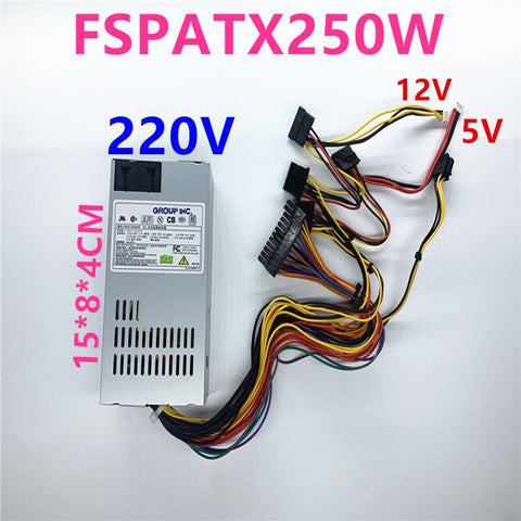 New Original PSU Power Supply FSP AIO Flex NAS POS E200 Small 1U 12V5V 220V 250W Switching Power Supply FSPATX250W ATX-400