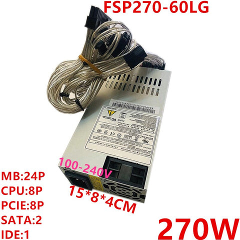 New Original PSU Power Supply FSP AIO NAS Small 1U K39 270W Switching Power Supply FSP270-60LG FSP270-60LE