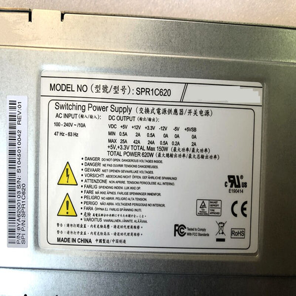 New Original PSU Power Supply FSP Array networks APV 3520 5200 620W Switching Power Supply SPR1C620