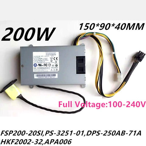 NEW Power Supply  Original PSU For FSP B320 B340 B325 B540 B545 8Pin 200W Power Supply FSP200-20SI PS-3251-01 DPS-250AB-71A HKF2002-32 APA006