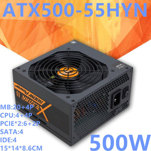 New Original PSU Power Supply FSP Dazzle Edition II ATX EPS 12V RTX2060 Silent Game Host Power Supply 500W Power Supply ATX500-55HYN