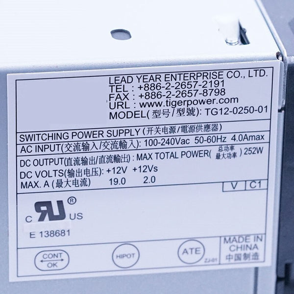 New Original PSU  Fujitsu NEC Express 5800 250W Switching Power Supply TG12-0250-01