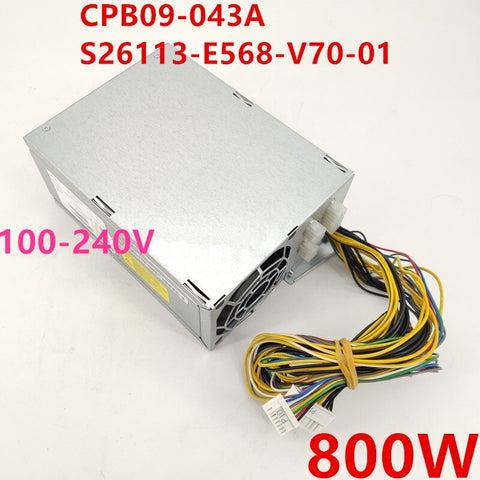 New Original PSU  Fujitsu R920 M720 800W Switching Power Supply CPB09-043A S26113-E568-V70-01