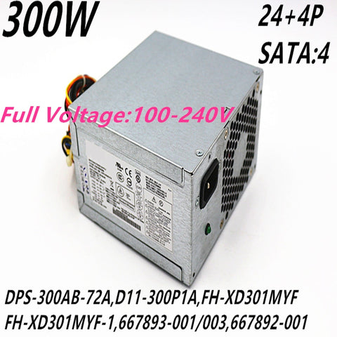 NEW Power Supply  Original PSU For HP 3330 3340 3380 300W Power Supply DPS-300AB-72A D11-300P1A PS-6301-8 FH-XD301MYF-1 D13-300P2A HP-D3006A0