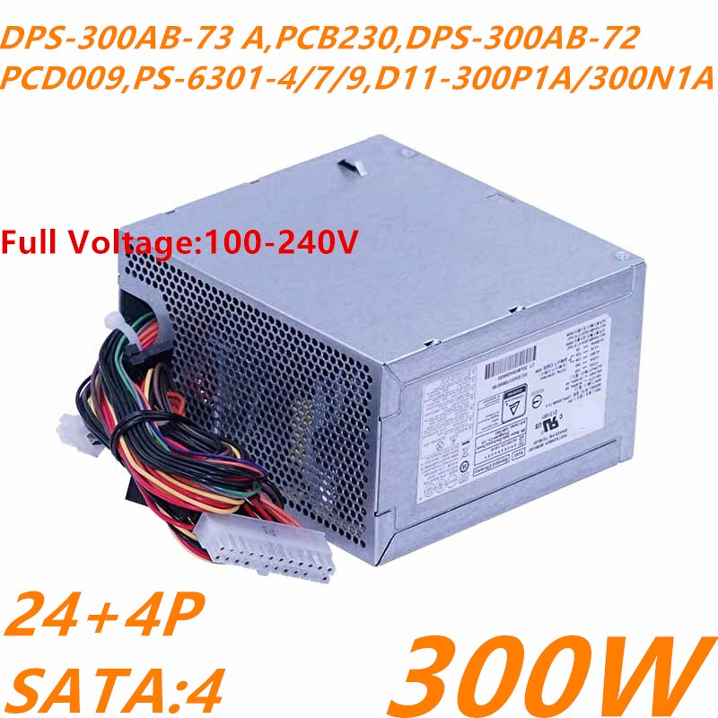 New Original PSU Power Supply HP 400 480G1 G2 300W Power Supply DPS-300AB-73 A DPS-300AB-72A PCD009 PS-6301-4 PC7036 PS-5301-02 PS-6301-7