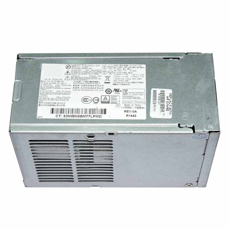 NEW Power Supply  Original PSU For HP 600 800 G1 6Pin 240W Power Supply D12-240P3B D12-240P1A D12-240P3A PCC124 PS-4241-1HC PCC002 PCC004
