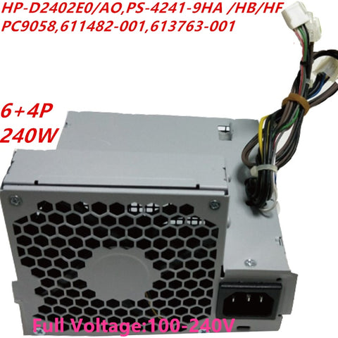 NEW Power Supply  Original PSU For HP 6000 6005 6200 6300 8000 8100 8200 240W Power Supply HP-D2402AO PS-4241-9HA PC9058 PC8027 PC8019 PC9055
