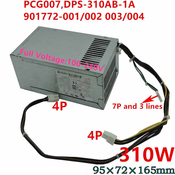 New Original PSU Power Supply HP 680 280 800 600 480 288 G3 G4 4Pin 310W Power Supply PCG007 DPS-310AB-1 A DPS-310AB-3 A 901772-001/002