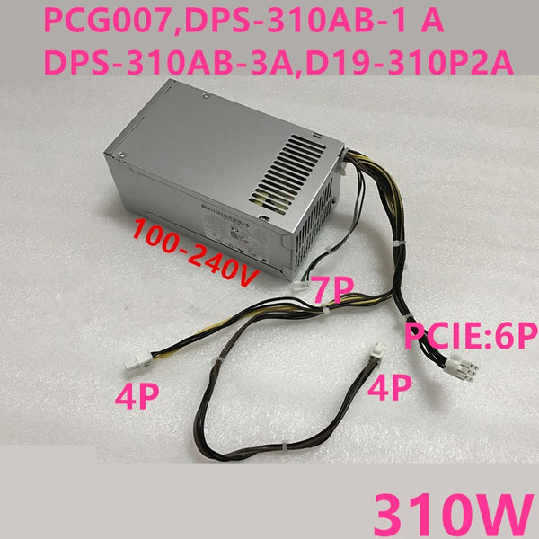 New Original PSU Power Supply HP 800 600 400 480 280 288 680 G3 G4 4Pin 310W Power Supply PCG007 DPS-310AB-1 A DPS-310AB-3A D19-310P2A