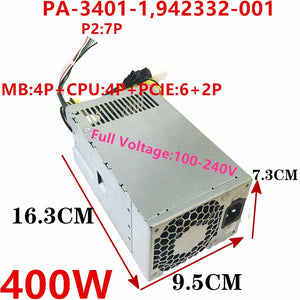 New Original PSU Power Supply HP 86 89 280 480 400 600 800G3 G4 G5 4Pin 400W Power Supply PA-3401-1HA PA-3401-1 PCG007 D16-180P1B