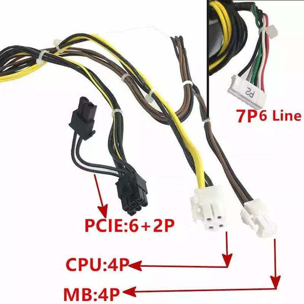 New Original PSU Power Supply HP 86 89 280 480 400 600 800G3 G4 G5 4Pin 400W Power Supply PA-3401-1HA PA-3401-1 PCG007 D16-180P1B