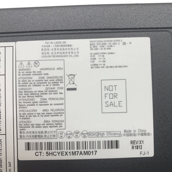NEW Power Supply  Original PSU For HP 870 875 880 900 GA1 500W Switching Power Supply PS-4501-2 PS-4301-2