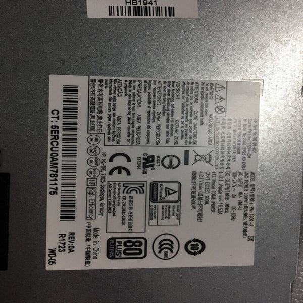 NEW Power Supply  Original PSU For HP AIO 705G2 800G2 6Pin 200W Power Supply DPS-200PB-199 A PA-1201-2 792198-001 792224-001 DPS-160AB-5 A