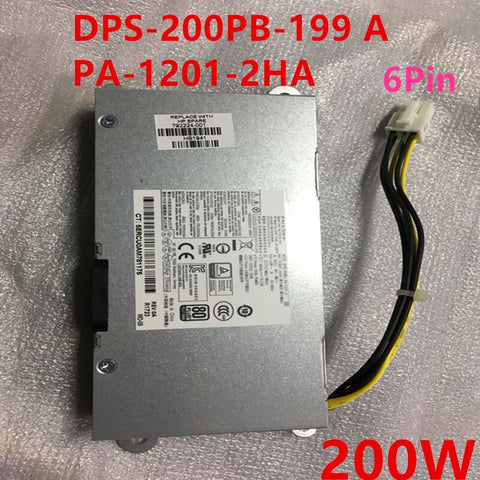 NEW Power Supply  Original PSU For HP AIO 705G2 800G2 6Pin 200W Power Supply DPS-200PB-199 A PA-1201-2 792198-001 792224-001 DPS-160AB-5 A
