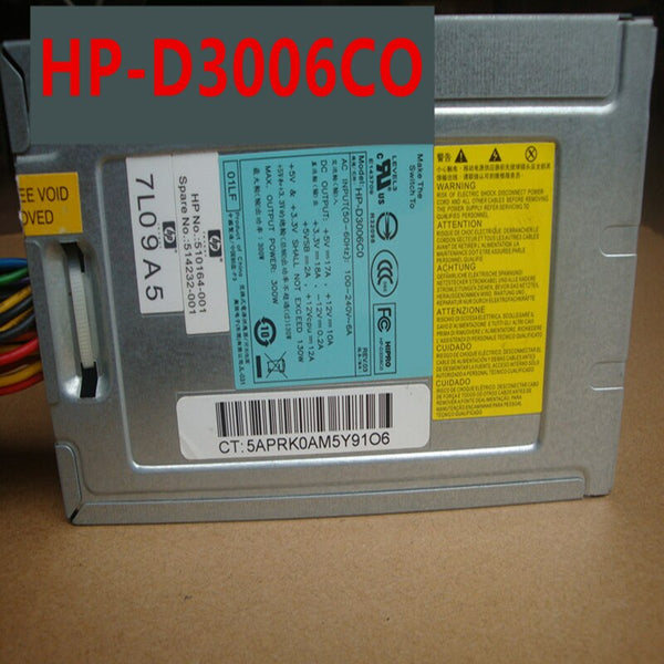 New Original PSU Power Supply HP DX7510 DX7518 dx7400 dx7408 DX2310 DX2318 300W Switching Power Supply HP-D3006CO 510164-001 514232-001