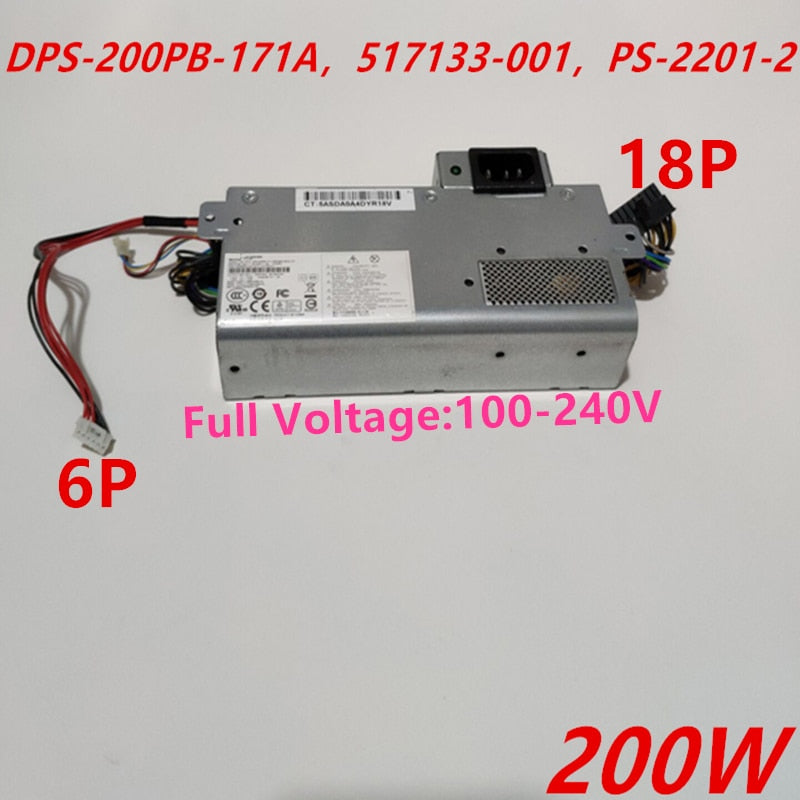 New Original PSU Power Supply HP Touchsmart 300 18Pin 200W Switching Power Supply DPS-200PB-171 A 517133-001 PS-2201-2