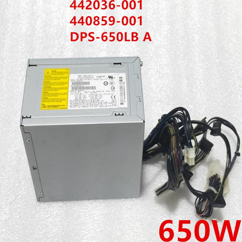 New Original PSU Power Supply HP XW6600 650W Switching Power Supply 442036-001 440859-001 DPS-650LB A