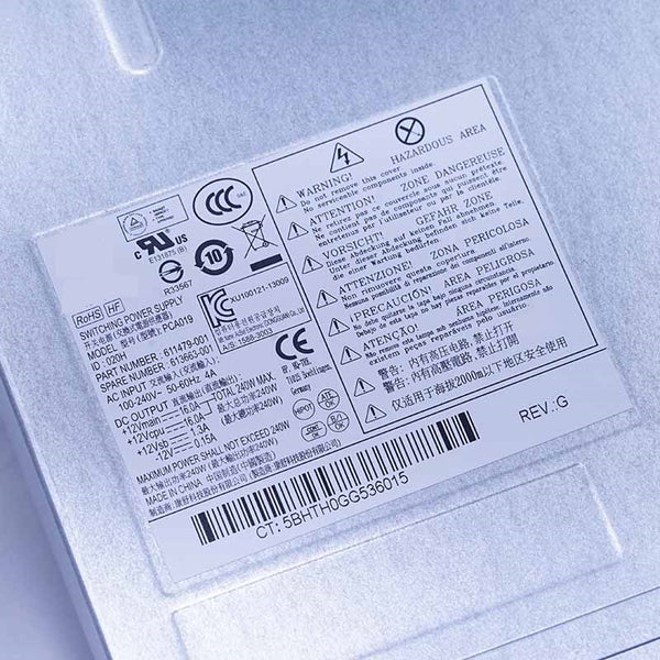 New Original PSU Power Supply HP Z200 4000 4300 240W Power Supply PC9058 PC8019 PC8027 PCA019 CFH0240EWWB DPS-240RB A PS-4241-9HF