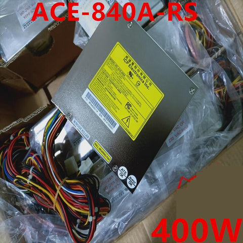New Original PSU  IEI 400W Switching Power Supply ACE-840A-RS ACE-840A