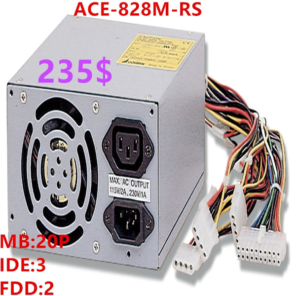 New Original PSU  IEI ATX 280W Switching Power Supply ACE-828A-RS ACE-828M-RS