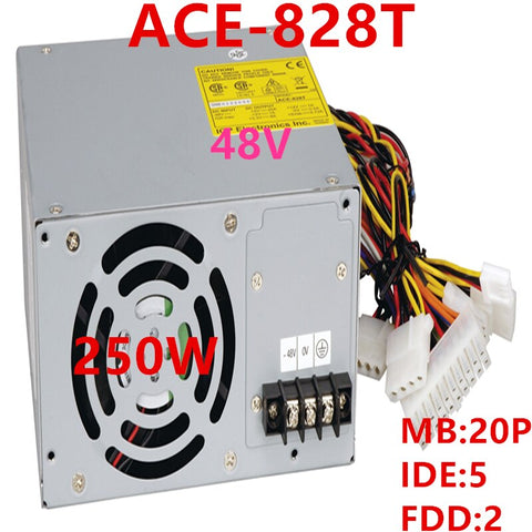 New Original PSU Power Supply IEI ATX DC48V 250W Switching Power Supply ACE-828T