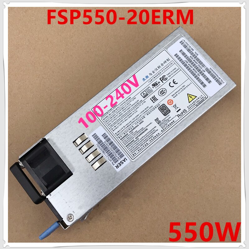 New Original PSU Power Supply Inspur/FSP NF5280 M4 NF8480 550W Switching Power Supply FSP550-20ERM 9PA5505501