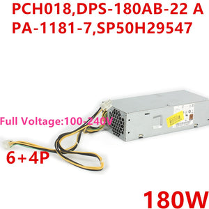New Original PSU Power Supply Lenovo 510S 700 280 G2 400 G4 6Pin 180W Power Supply PCH018 DPS-180AB-22 A DPS-180AB-22 B PCF011 PA-1181-7
