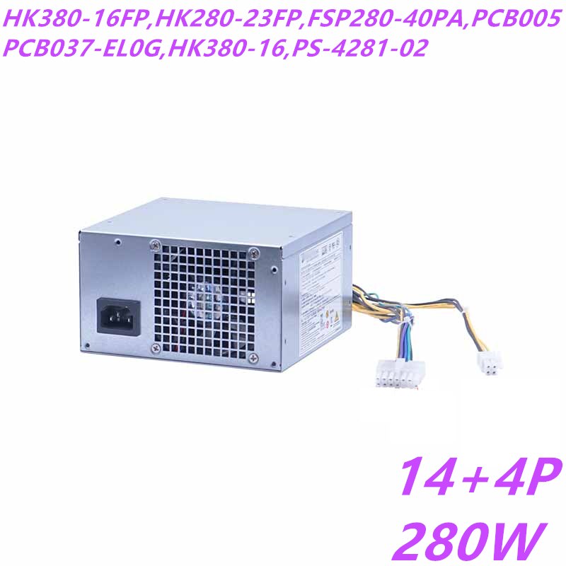 New Original PSU For Lenovo 530 5050 14Pin 280W Power Supply HK380-16FP HK280-23FP FSP280-40PA PCB005 PCB037 HK380-16 PS-4281-02