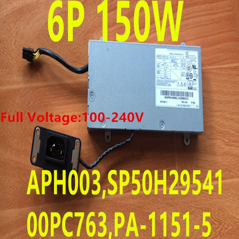 New Original PSU Power Supply Lenovo 6Pin 150W Switching Power Supply APH003 SP50H29541 00PC763 PA-1151-5