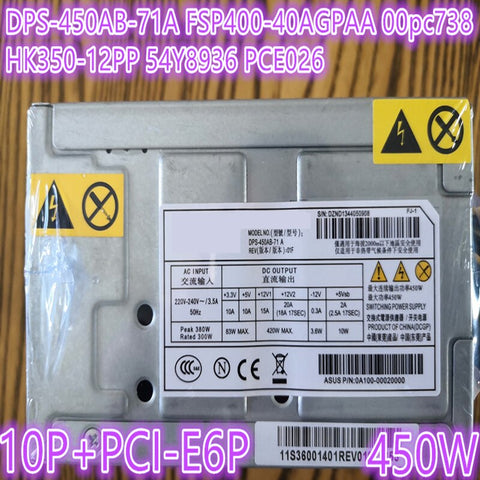 New Original PSU Power Supply Lenovo 720 920 700 6860 300 310 410 10Pin 450W Power Supply DPS-450AB-71A FSP400-40AGPAA HK350-12PP PSU-422