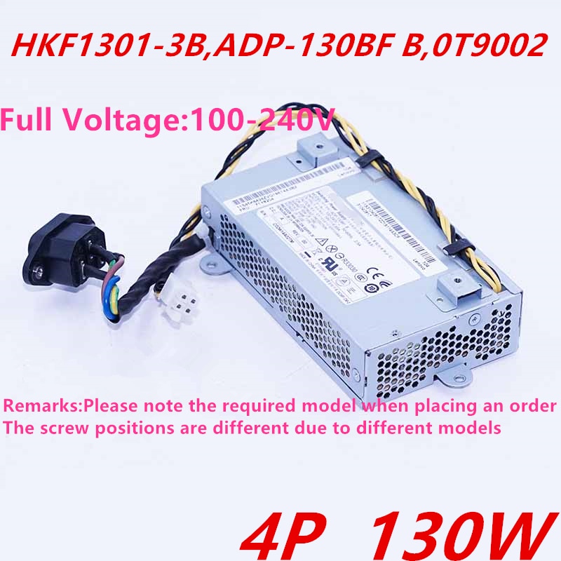 New Original PSU Power Supply Lenovo A7000 A710 S300 500 700 W4600I E4200i E4920i E2600i 130W Power Supply HKF1301-3B ADP-130BF B 0T9002