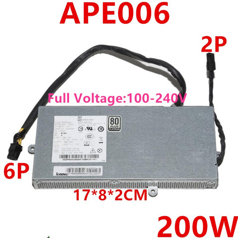 New Original PSU Power Supply Lenovo AIO 700-24ISH 27ISH 6Pin 200W Switching Power Supply APE006 PA-1181-2 APE006-EL0G SP50H29454 54Y8943