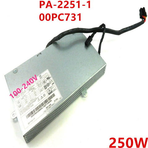 New Original PSU Power Supply Lenovo AIO 720-24IKB 6Pin 250W Switching Power Supply PA-2251-1 00PC731