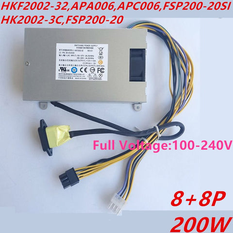 New Original PSU Power Supply Lenovo B320 B325r B520 B540 8Pin 200W Power Supply HKF2002-32 APA006 APC006 FSP200-20SI HK2002-3C FSP200-20