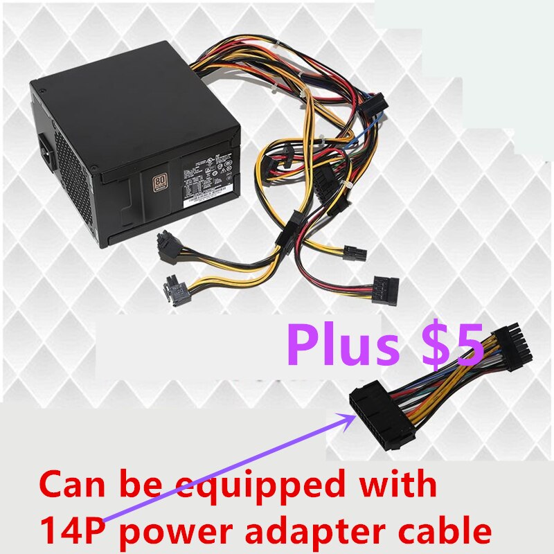 New Original PSU Switching Power Supply Lenovo Dell/HP 80plus Bronze IdeaCentre Y710 Y700 Y900 450W  PC7033 FSP350-60AGBAK