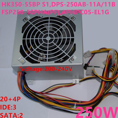 New Original PSU Power Supply Lenovo E1020T 1020 1021 1026 250W Power Supply HK350-55BP S1 DPS-250AB-11 A/11 B FSP250-50PNA(PF) API6PC05