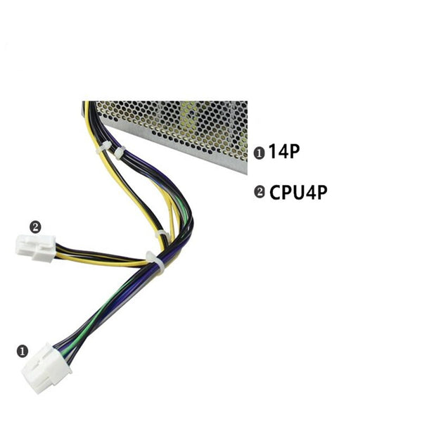 New Original PSU Power Supply Lenovo H530 M8400T TS140 14Pin 310W Power Supply PCC001 PCB033 HK380-16FP FSP280-40PA PCE021 FSP310-40AGBAA